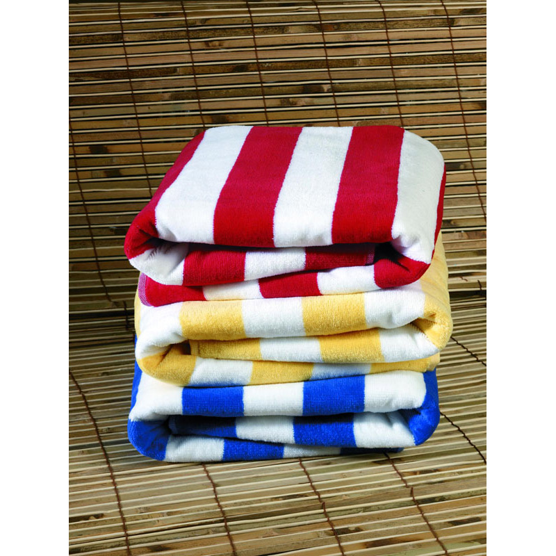 Turkish Signature Midweight Cabana Stripe Beach Towel