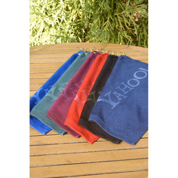 Turkish Signature Colored Ultraweight Golf Towel 16" x 25", 4 lbs./doz.